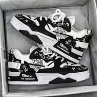 Chaussures de sport et décontractées pour hommes, chaussures tendance pour hommes, chaussures de rue à la mode, chaussures de marche quotidiennes 1
