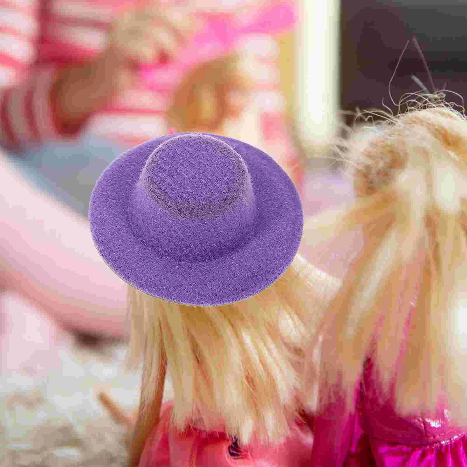 

20 Pcs Toy Room Mini Hat Child Toys for Girls Accessories Cloth Jazz Hats Crafts