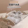 Waterproof Cosmetic Bag Portable Portable Cosmetic Storage Bag Large Capacity Pu Transparent Wash Bag Travel Storage Bag 6