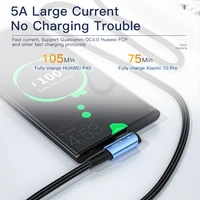Essager 100W USB Type C To USB C Cable 90 Degree Angle For iPad MacBook Pro Xiaomi Samsung Huawei Fast Charging Type-C Date Wire - Image 3
