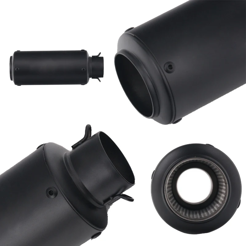 Full System Motorcycle Exhaust Escape Modify Front Link Pipe Carbon Fiber Muffler Slip-On For YAMAHA MT09 MT-09 FZ09 2021 - 2023 - Image 5