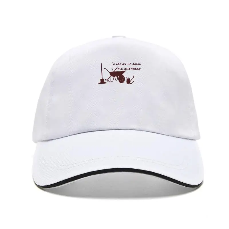 Id Rather be down the Allotment Bill Hat, Funny Bill Hat, jardinería, jardín, papá, verduras
