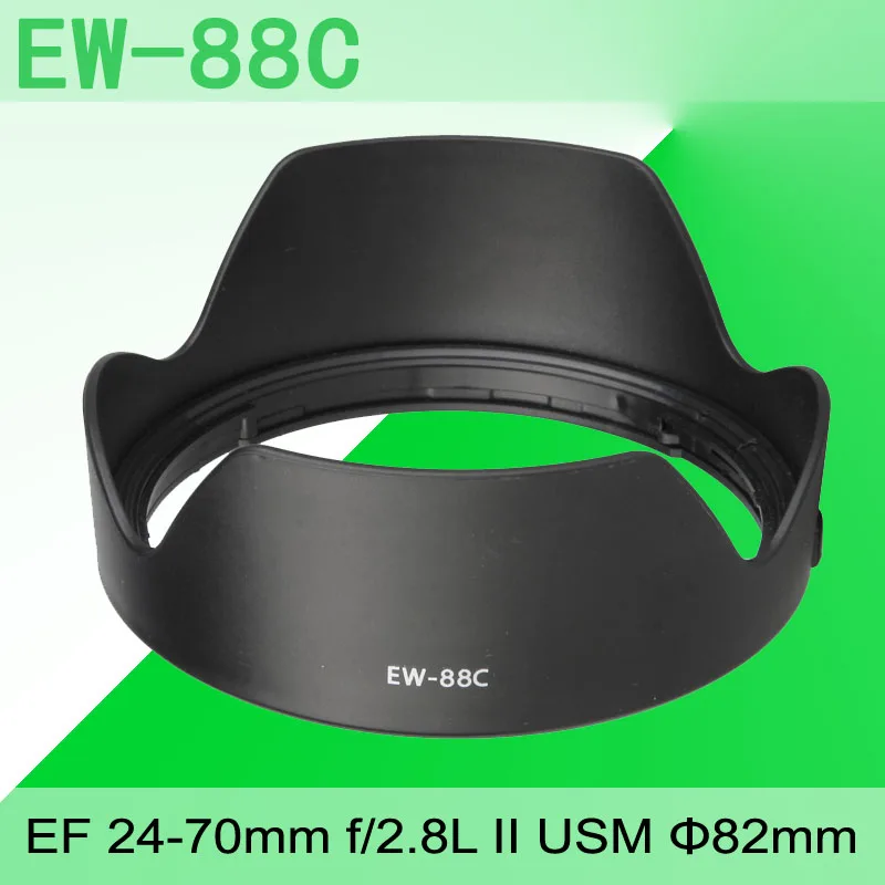 Ew88C Dslr Camera Lens Hood Per Canon Ef 24-70Mm F/2.8L Ii Usm Lens Accessori 82Mm Filter Caliber