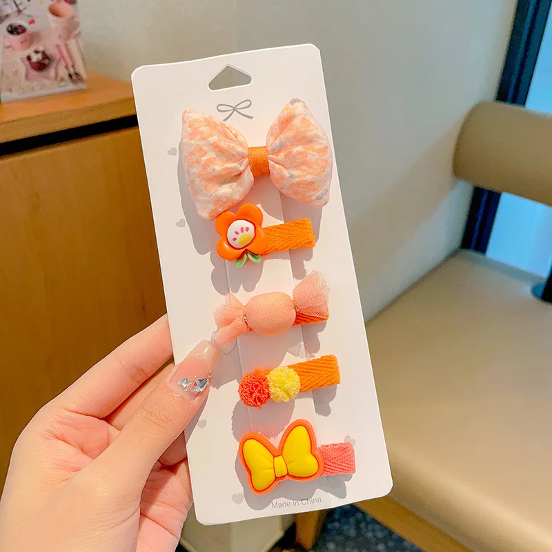 Lot De 3 Pinces à Cheveux Pour Fille – Accessoire Bébé Coloré Avec Fleurs – Neuf Avec étiquettes