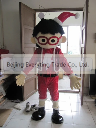 New Adult Halloween Christmas Boy Mascotte Fancy Cartoon Mascot Costume Peluche Fancy Dress Mascot Costume