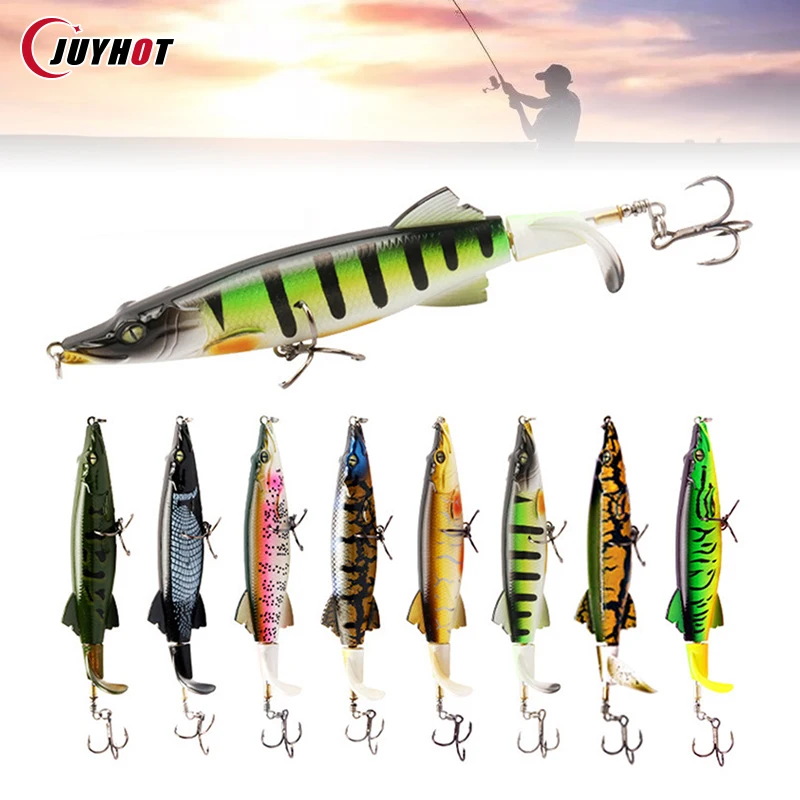 

Surface Tractor Road Bait 13cm 15.9g Fish Bait Simulation Water System Hard Bait Fishing Road Subbait Fishing Gear Supplies