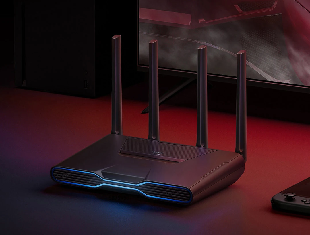 Xiaomi Redmi Chơi Game Router Wifi AX5400 Lưới Wi-Fi 6 2.5Gbps RGB Hiệu Ứng Ánh Sáng Trò Chơi Gia Tốc Chuyên Dụng Chơi Game Cổng Mạng wireless modem amplifier