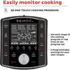 Pot Pro (8 QT) 10-in-1 Pressure Cooker, Slow Cooker, Rice/Grain Cooker, Steamer, 4