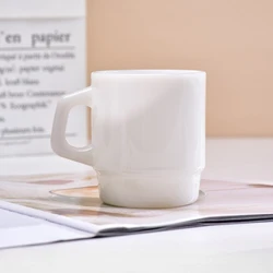 Korean Style Personalized Glass Travel Mug - Jade Finish Espresso & Tea Cup Gift - 230ml (B)