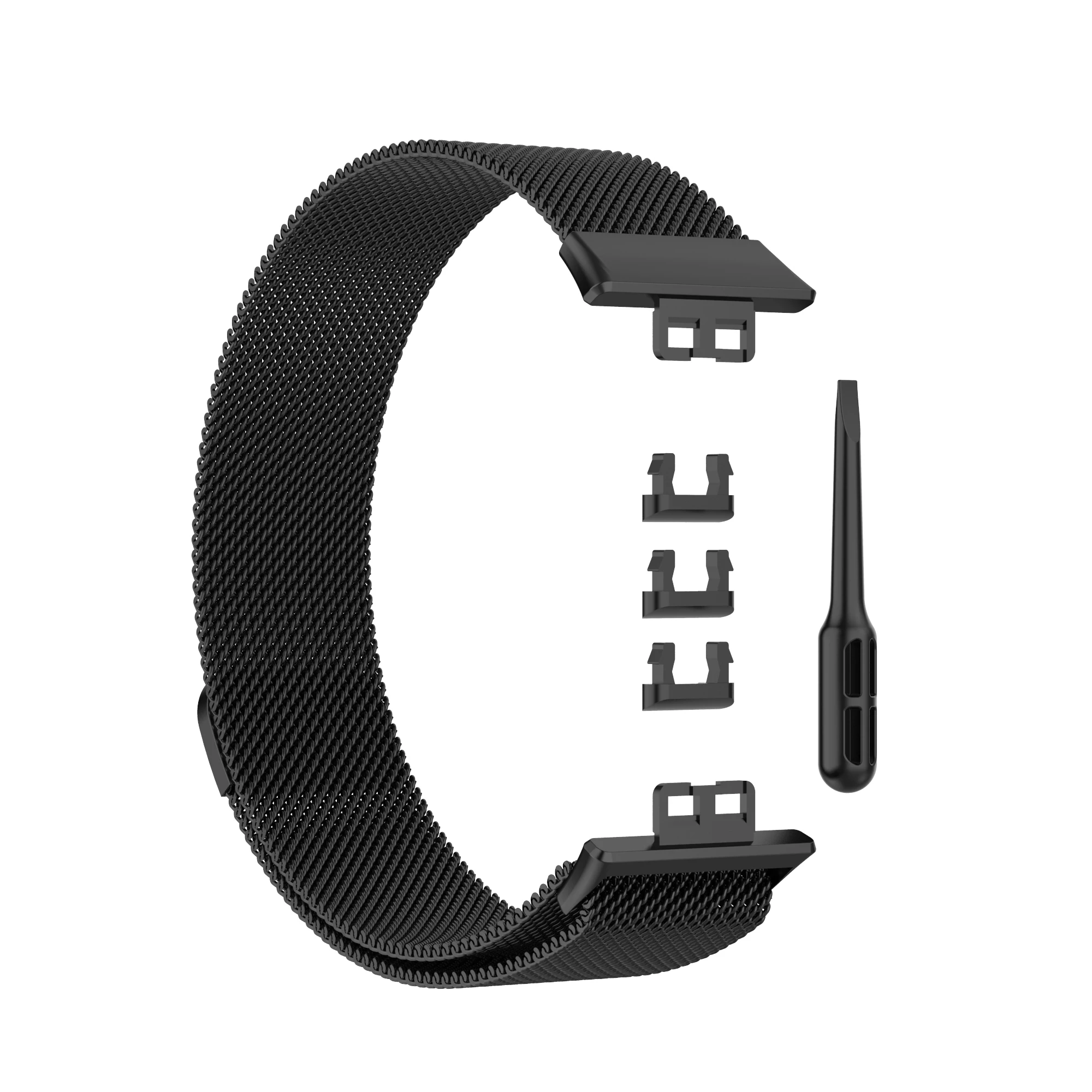 Milanese Stainless Steel Metal Watch Strap - Elegant Loop Band