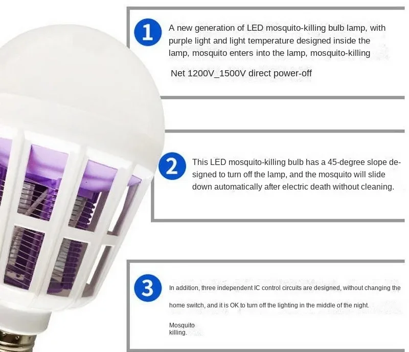 LED Lighting with Bug Control