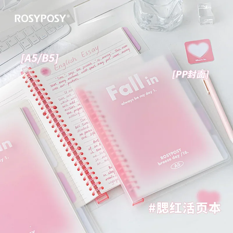 Cuaderno De Contabilidad De Hojas Sueltas De Cuero Macaron | Cuotas Sin