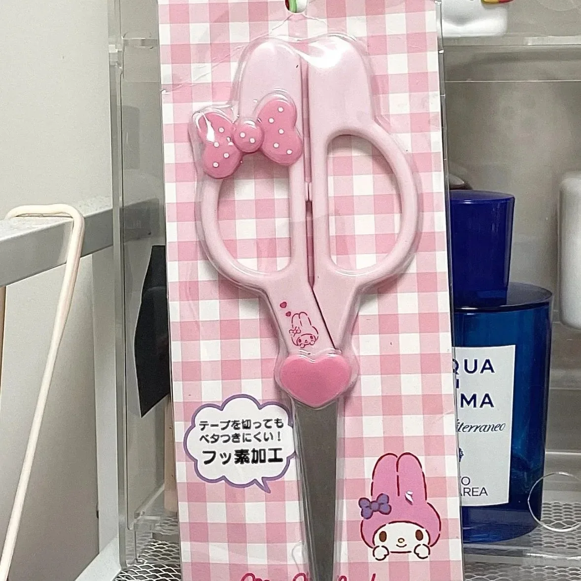 New Kawaii Sanrio Kuromi Cinnamoroll Hand Made Scissors Cute Melody Art Scissors Kid Stationery School Office Supplies Gifts - 6