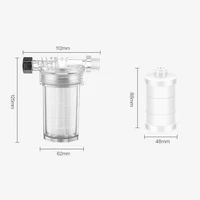 1PC เครื่องฟอกอากาศเอาต์พุต Universal กรอง PP ผ้าฝ้ายกรองก๊อกน้ําเครื่องทําน้ําอุ่น Purification ห้องครัวอุปกรณ์ห้องน้ํา 3