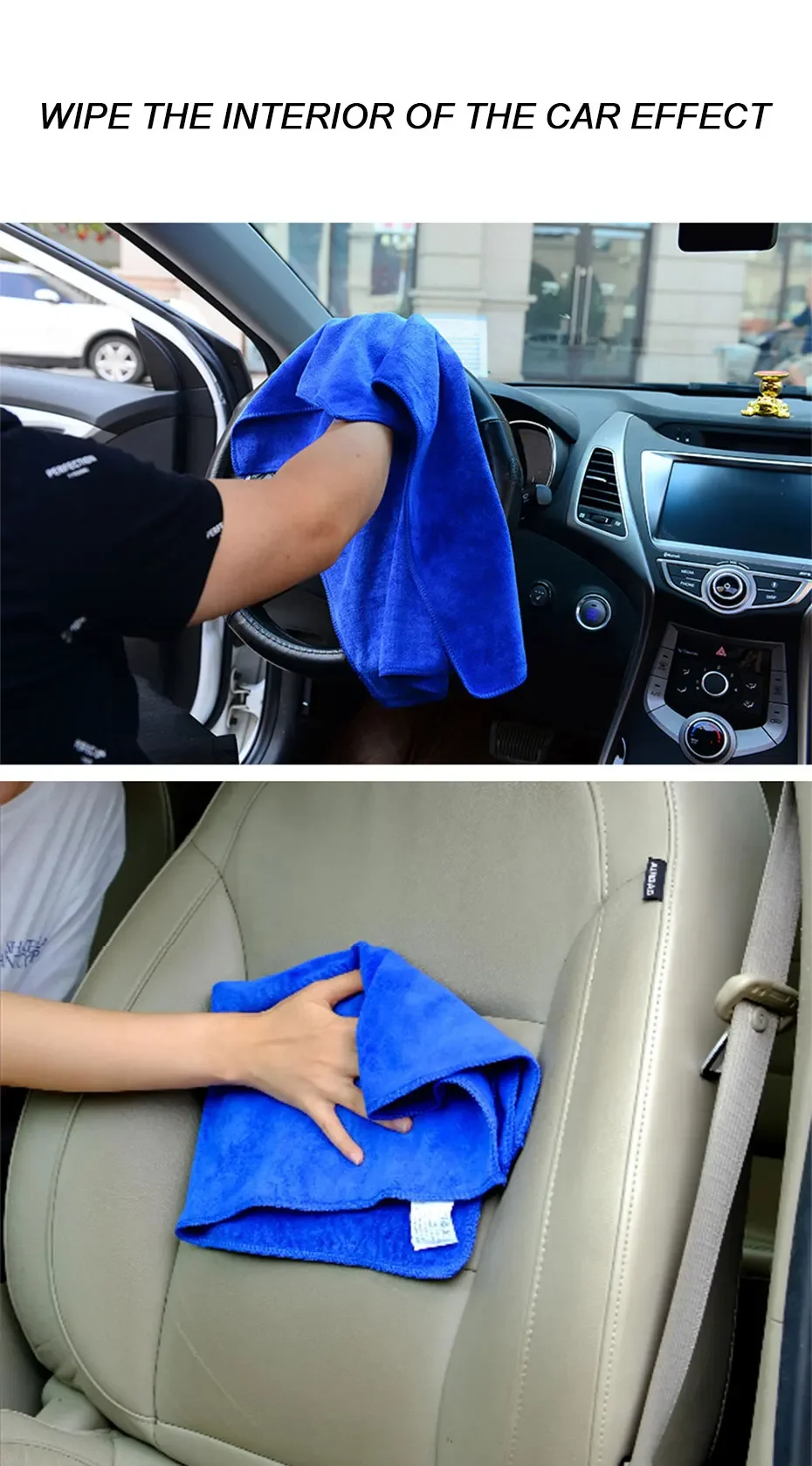 Car Washing Towel 160x60cm for Car Detailing