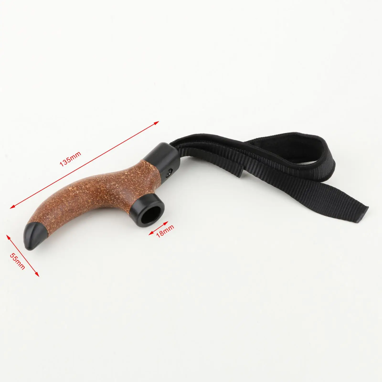 Trekking Pole Handle Replacement Cane Handle Grip for Skiing 6