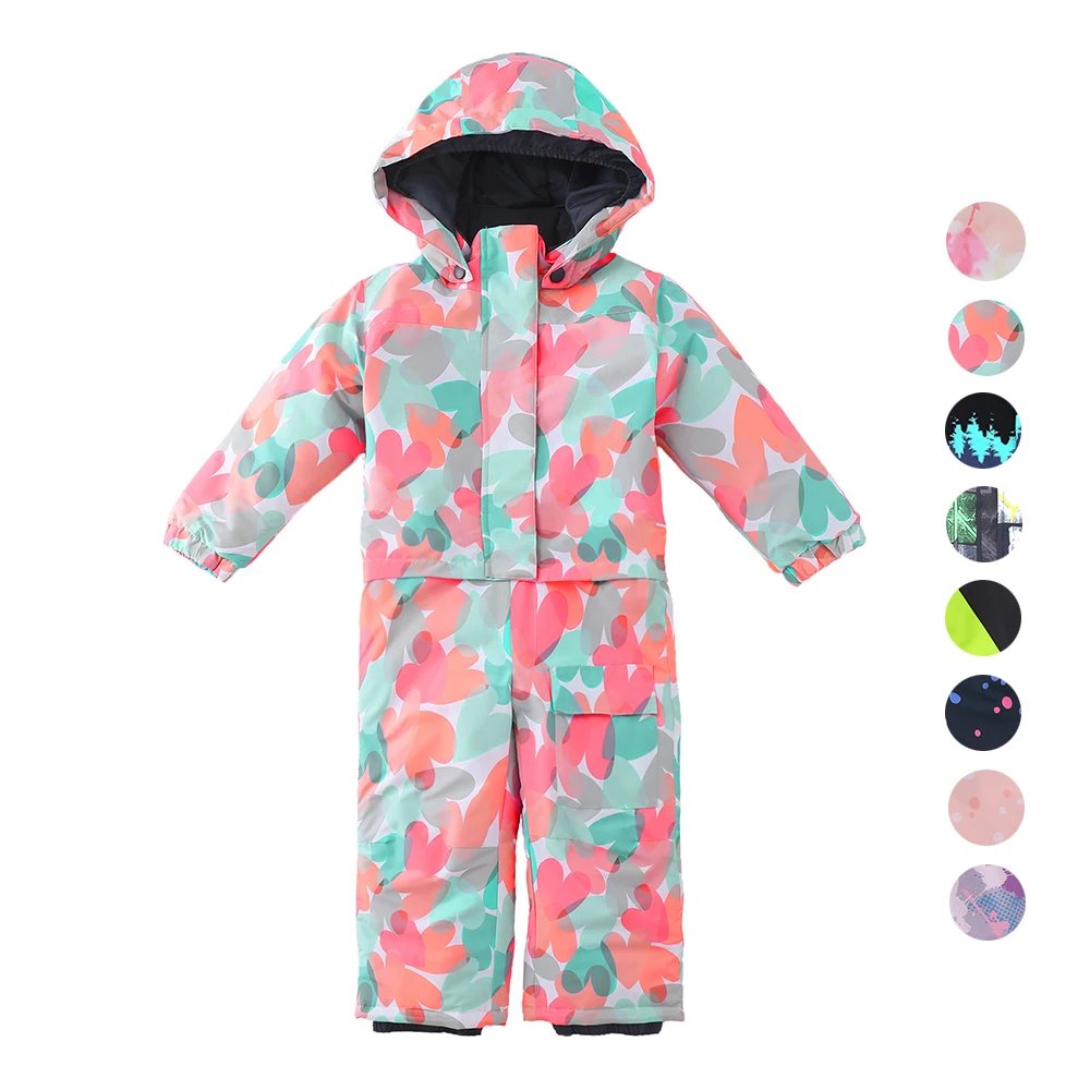 39TKidsSkiSuitsBoysGirlsJumpsuitsOverallWaterproofWindproof