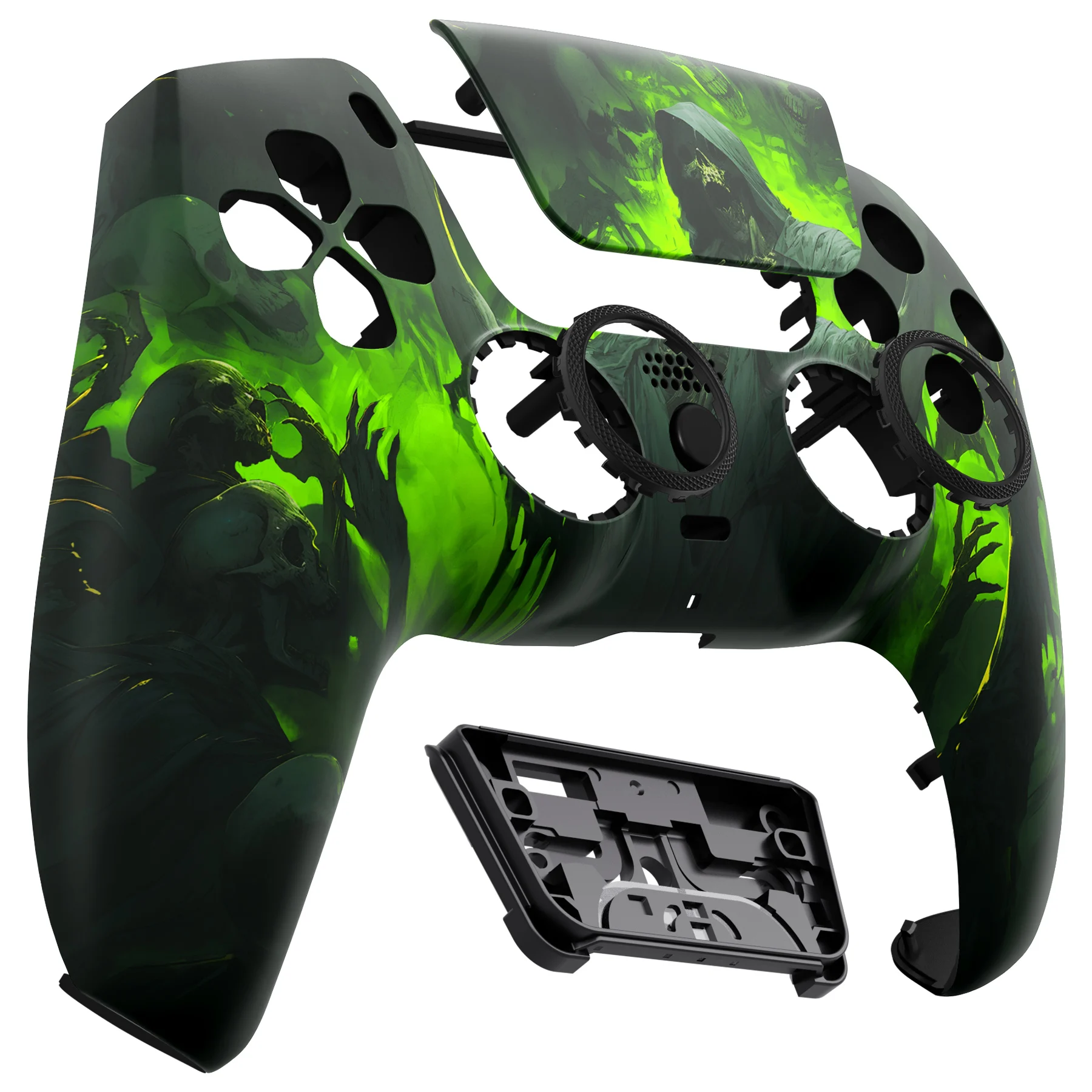 Extremerate-ps4コントローラーの交換用フロントシェル、luna再