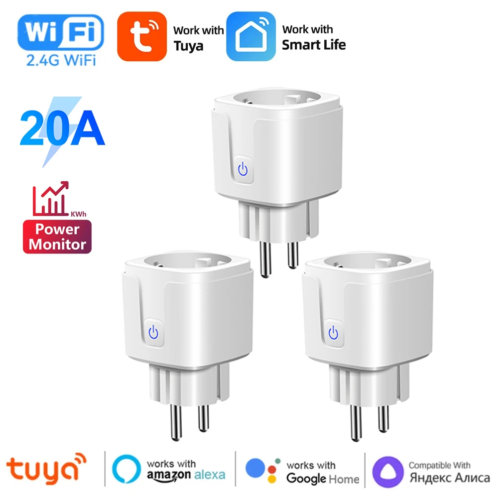 WiFi Smart Plug with Power Monitoring and Timer Functionality