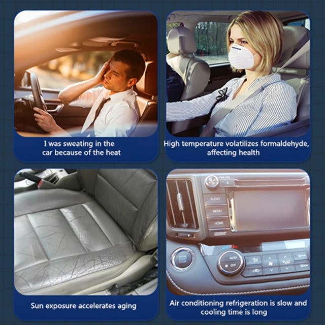 For Opel OPC OPCline Adam ASTRA Combo CORSA Grandland INSIGNIA MOKKA Meriva Car Windshield Sun Shade, UV Ray Reflector Umbrella 5