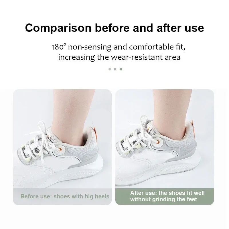 Shoe Insoles Sneakers Sticker Insoles Patch Whole Pads for Heel Protector for Shoe Adjustable Size Pain Relief Antiwear Woman Men