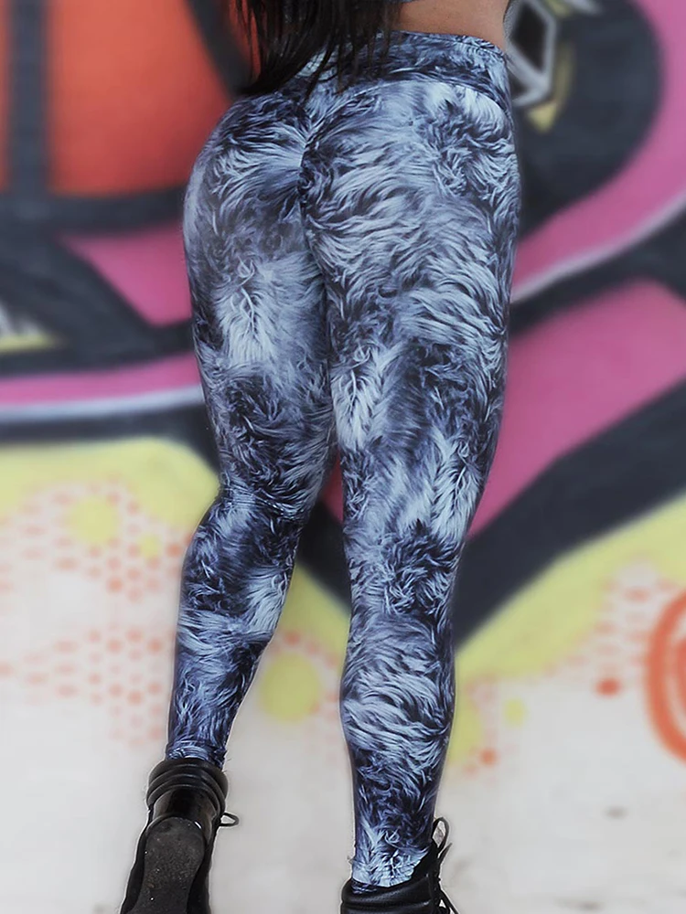 

Push Up Sport Leggins Yoga Tights Workout Pants Fitness Leggings Women Print Ladies High Waist Casual Gym Wear Large Size