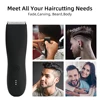 Body Hair Trimmer Shaver for Men Ball Trimmer Groin Pubic Replaceable Ceramic Blade Groomer Electric Razor Waterproof Clipper 4