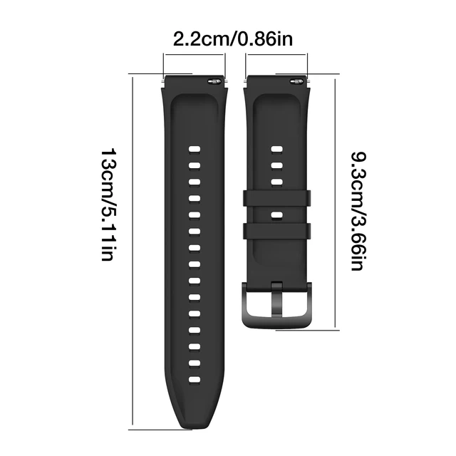 Correa de silicona para Xiaomi MI Watch S1 Active, Color 2, 22mm,  accesorios reemplazables