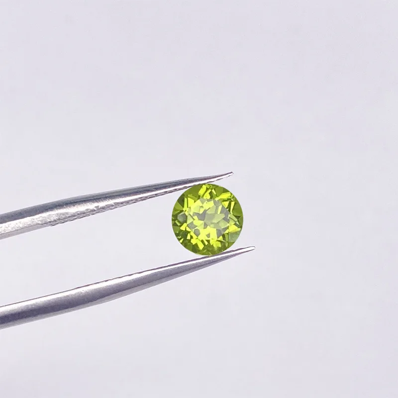 Gemme Di Peridoto Verde Brillante Naturale Da 1.17 Ct, Taglio Marquise, VS - Foto 5