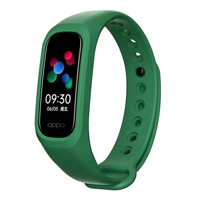 Vibrant Silicone Strap - Water-Resistant Sport Wristband Replacement Bracelet