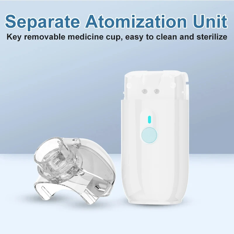 Mini Mesh Handheld Nebulizer Hoseheld Medical Silent Ultrasonic Inhaler Mobile Steam Device For Runny Nose Child Adult mesh nebulizer,medical nebulizer