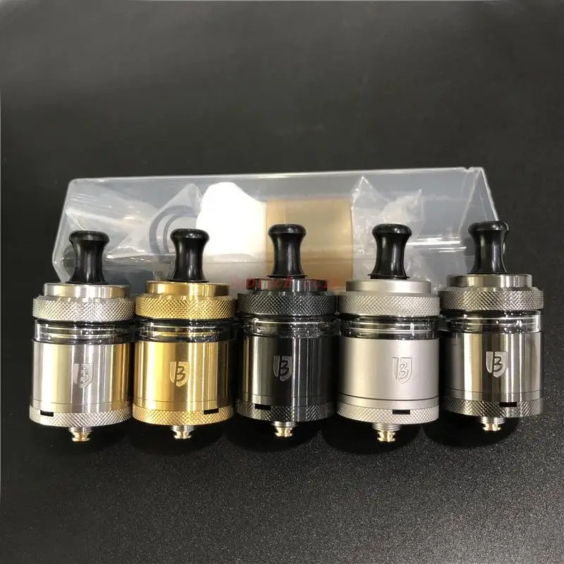 

Vape Pen BERSERKER V3 MTL RTA Tank 6ml/2ml 24mm B3 MTL RTA Atomizer with 3 MTL Drip Tips Vape Electronic Cigarette Vaporizer