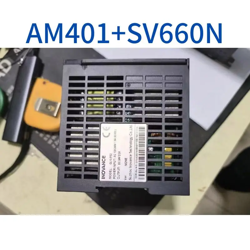 

A set of second-hand AM401+SV660N servo for quick delivery