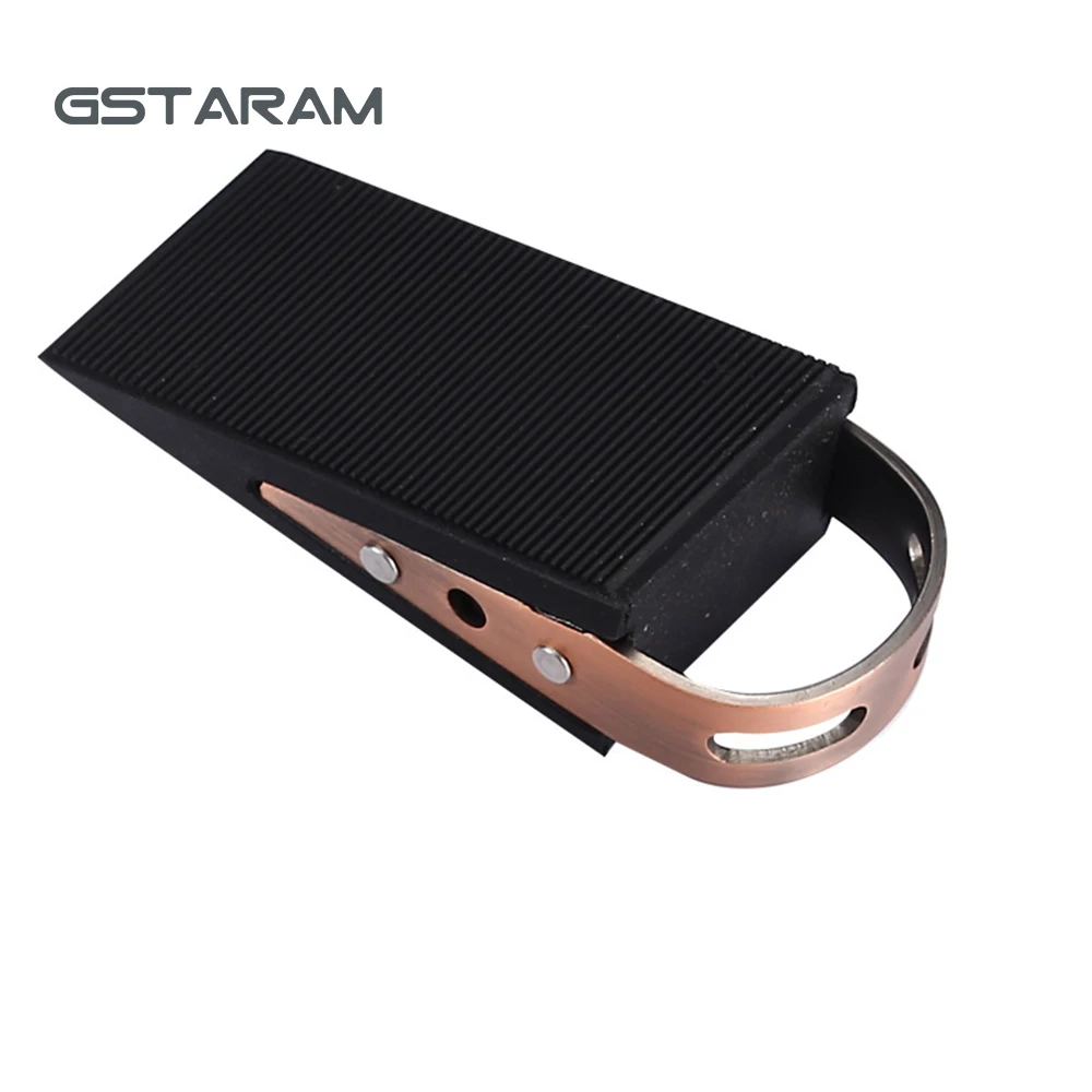 Non-Slip Stainless Steel Hidden Door Stop for Wooden and Glass Doors