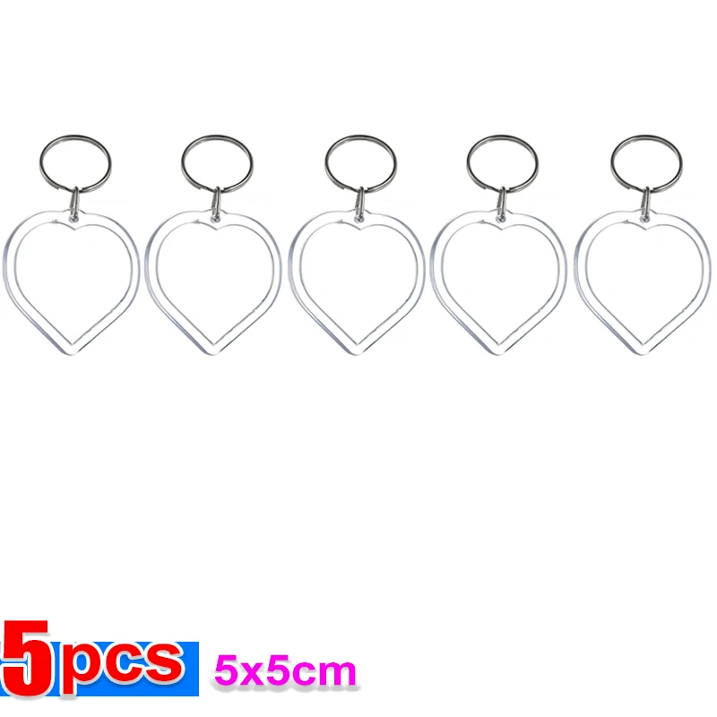 Customizable Clear Acrylic Keychain Frame - Perfect