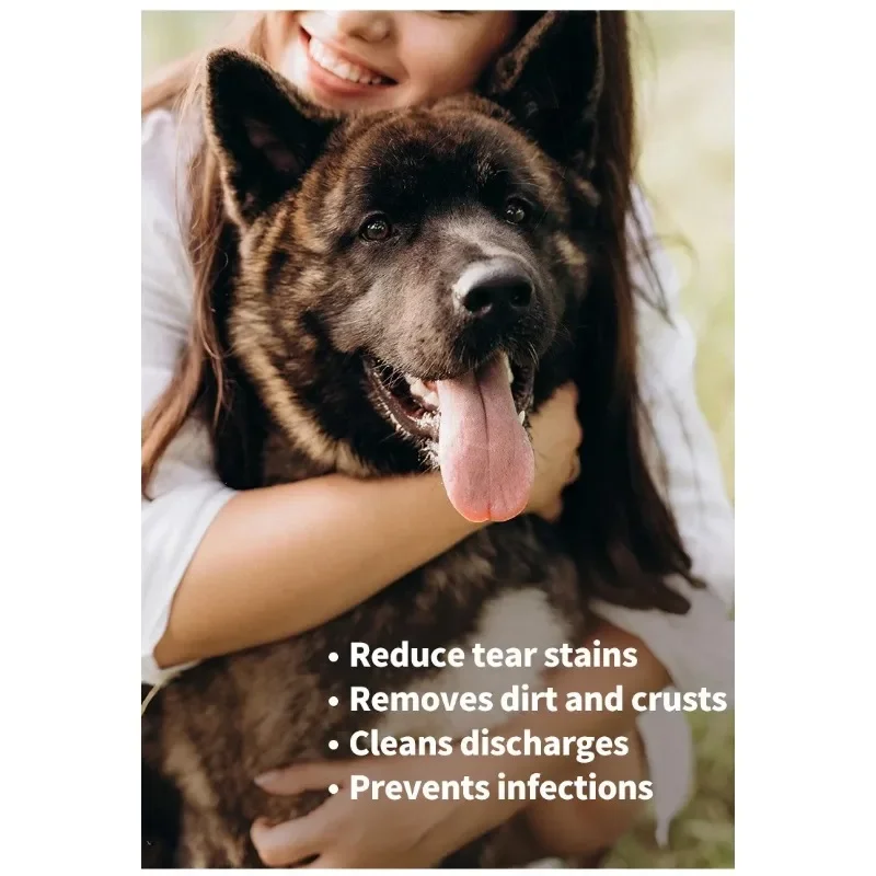 Pet Cleaning Products Wet Tissue Eye Tear Cleansing Wipes Cats Accessories Pets Tartar Eliminator Care Dogs Home Grooming pet cleaning wipes