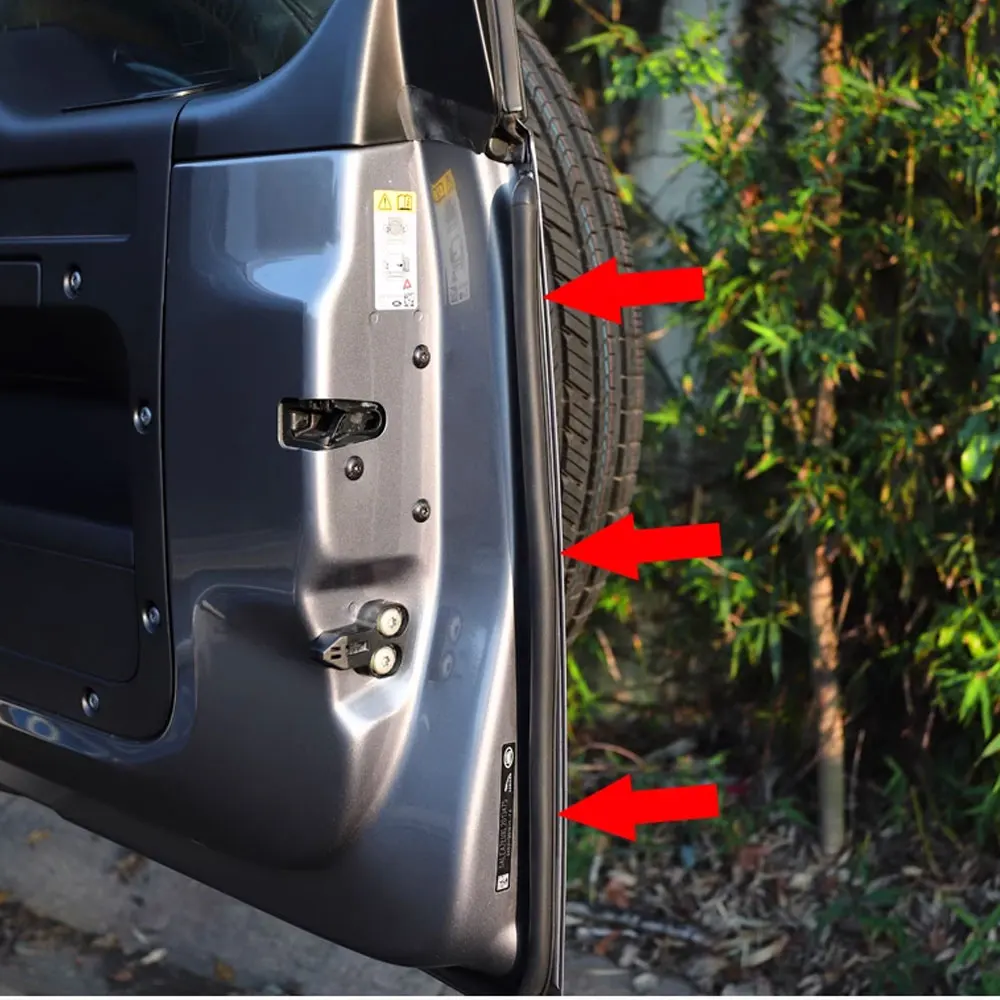 Land Rover Defender 90 110 도어 방음 스트립 씰링 스트립 먼지 및 소음 감소 장식 수정