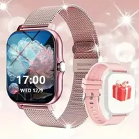 Women 2026 Smart Watch 1.83 Inch HD Display Answer Make Call Message Preview Sport Modes DIY Dial Weather Forecast Watches Men