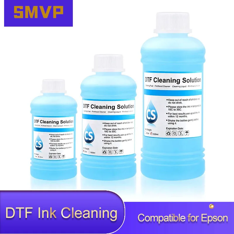 250/500/1000ml Strong DTF Power Cleaning Liquid Printhead Maintenance for Epson DX4 DX5 DX7 L1800 L805 L800