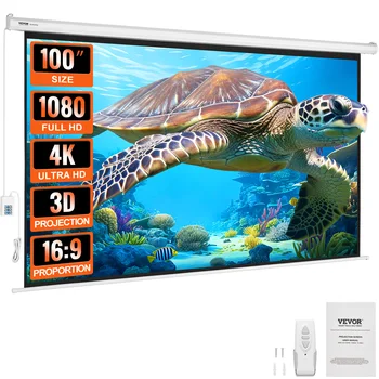 100-Inch Motorized Screen 1