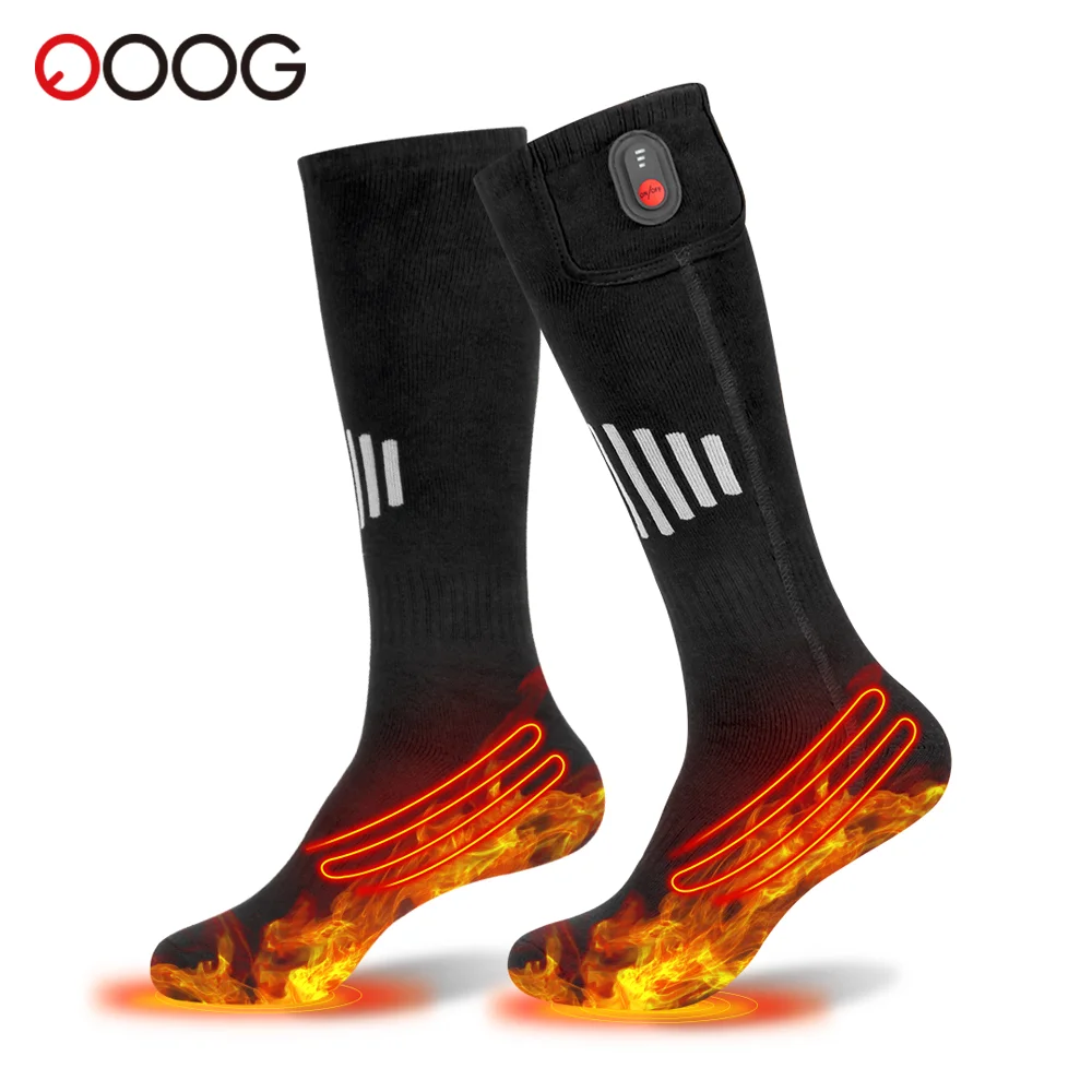 HeatedSocksMotorcycleOutdoorWarmthWinterUSBRechargeable60HeatingSocksInfraredHeated