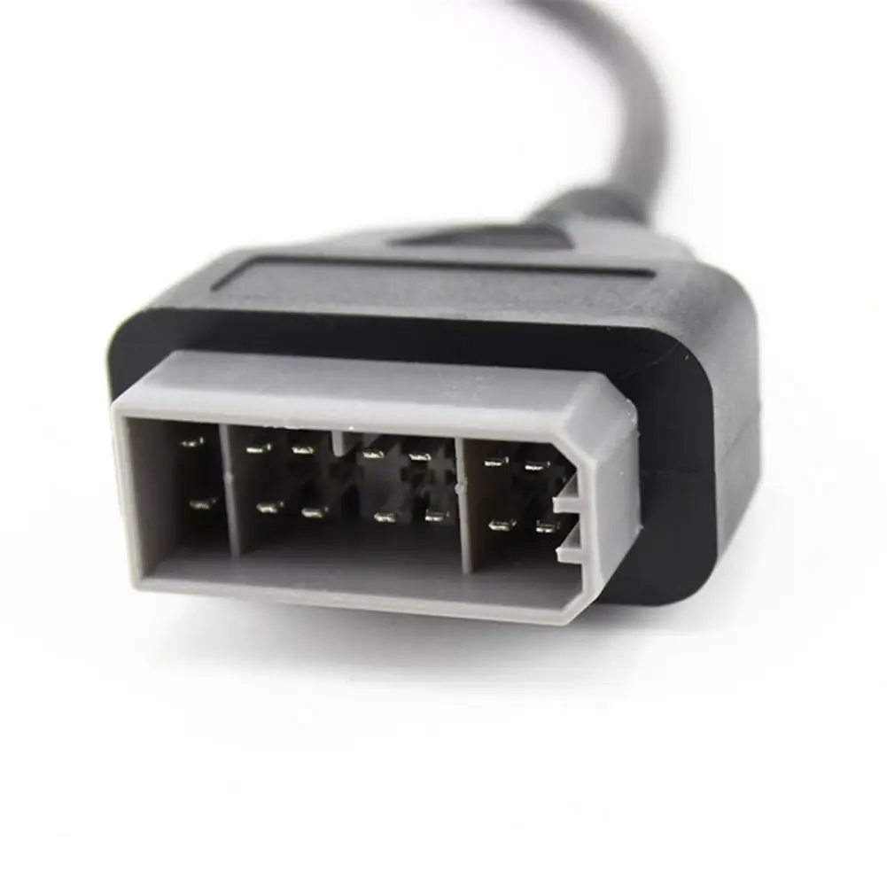 

ODB2 Cable Practical Durable Stable Performance OBD II Diagnostic Connector Cable