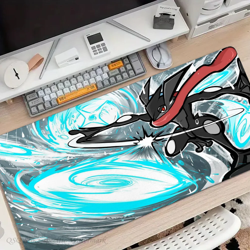 1pc P-Pokemon Greninja Floor Mat Mouse Mat Desk Mat With Pad Gaming Accessories Prime Gaming XXL Keyboard Pad Padding Mat 3