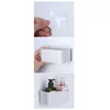 Wall Mounted Organizer Makeup Table Storage Box Shelf Adhesive Hanger kitchen Bathroom Storage Rack Drawer Organizer Container 4