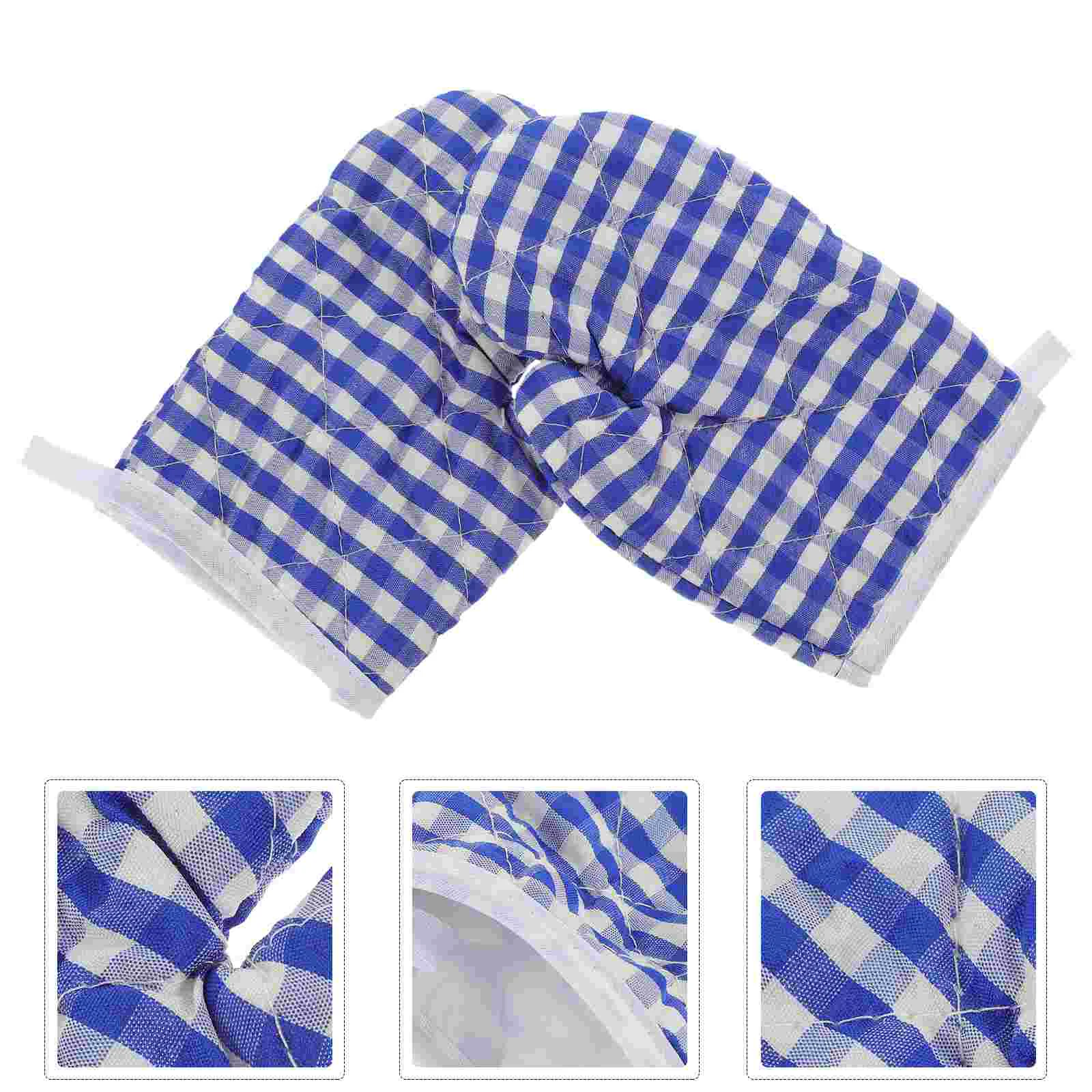 

Kids Oven Mitts Kitchen Heat Resistant Gloves Polyester Microwave Gloves Cooking Baking Mitts For Children