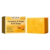 Kojic Acid Dark Spot Remove Soap for Cleaning the Face Whitening Oil Control Even Tone Skin Products Natural Turmeric Soap Bar 2