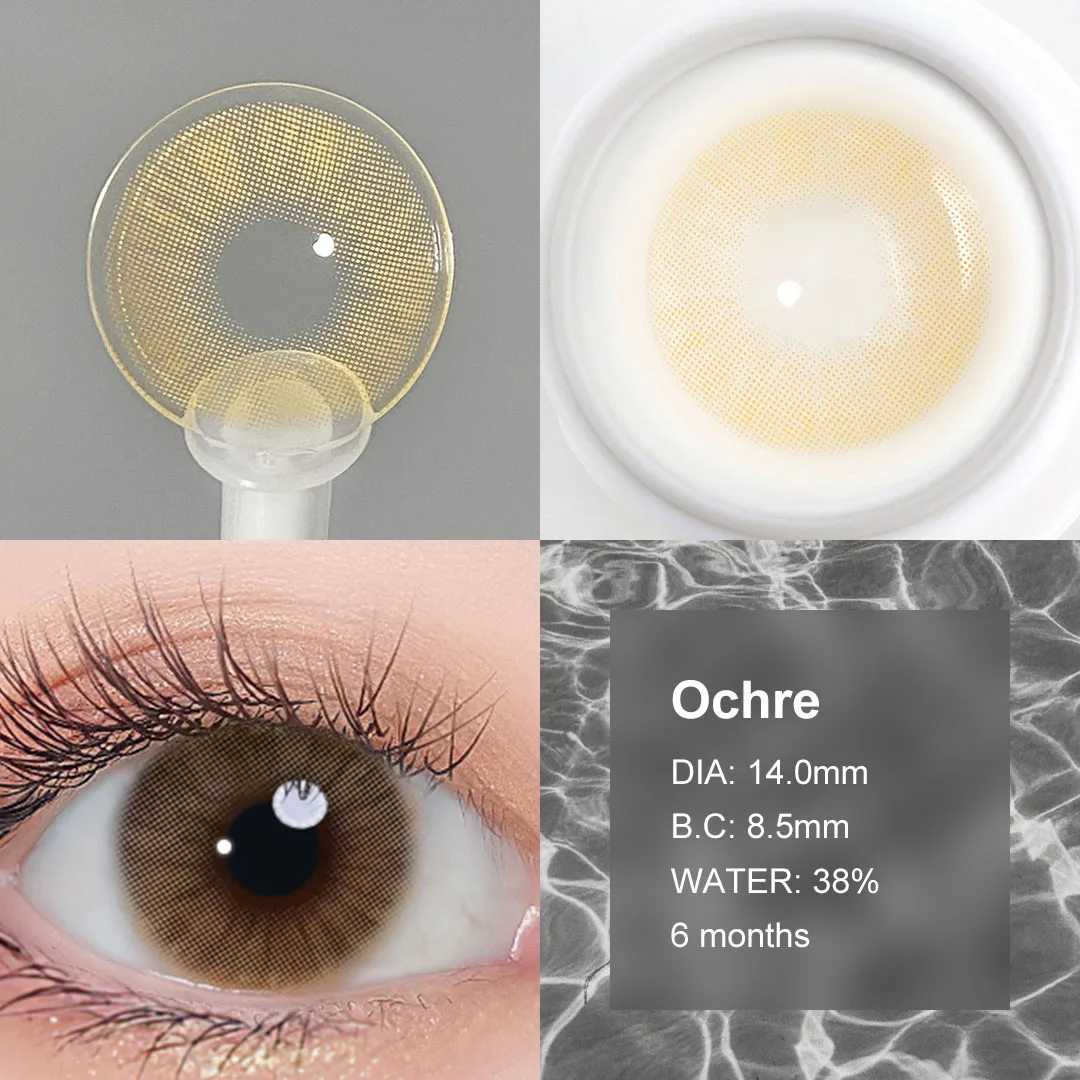 Hidrocor Prescription Natural Eye Color Cosmetic Contact Lenses