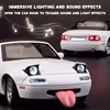 1:32 Mazda MX5 MX-5 RX7 Supercar Metal Alloy Diecast Toy Car Model Collectibles Birthday Gift Sound & Light Children Toy Hobbies 4