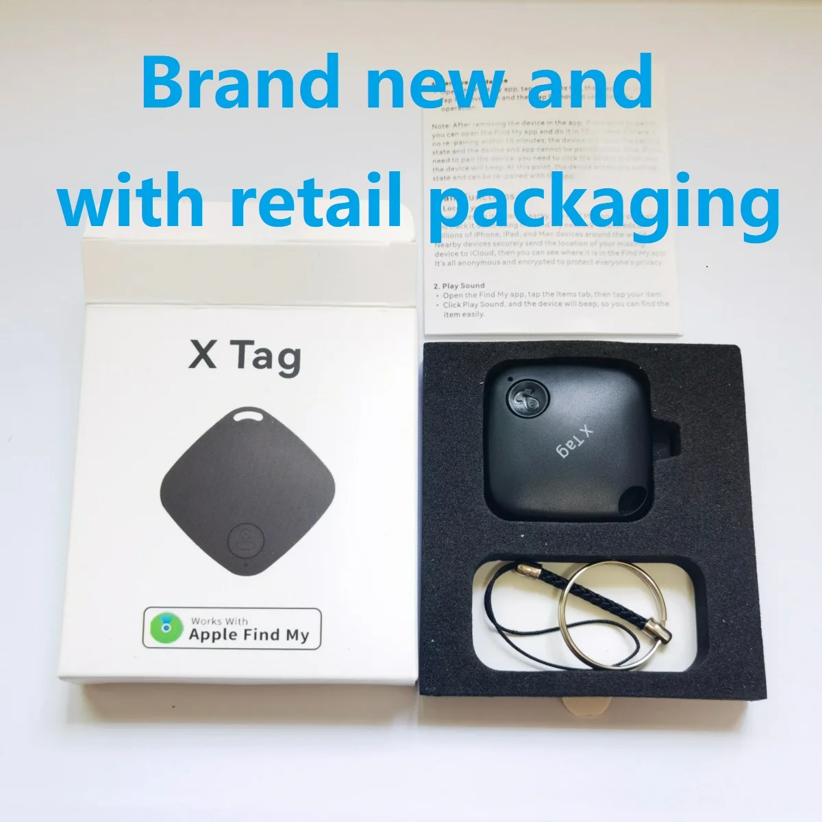 alternative AirTag Anti-Lost Device retail packing Locator GPS Global Positioning tracker works with apple find my smart airtag