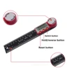 2-in-1 Digital Angle Ruler Large Screen Display Steel 0-360°(200mm) Protractor Precision Adjustable Angle Measurement Tools 1Pc 3